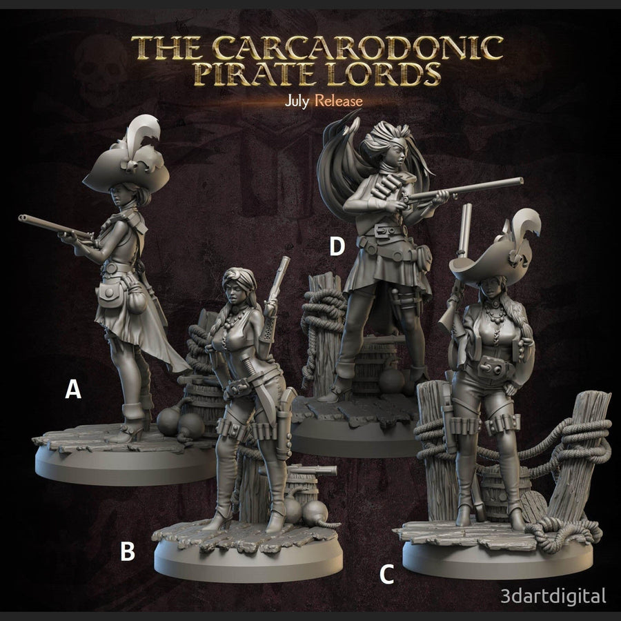Pirate Gunners Female *SIZE OPTION* Pirate Gunners Female *SIZE OPTION*