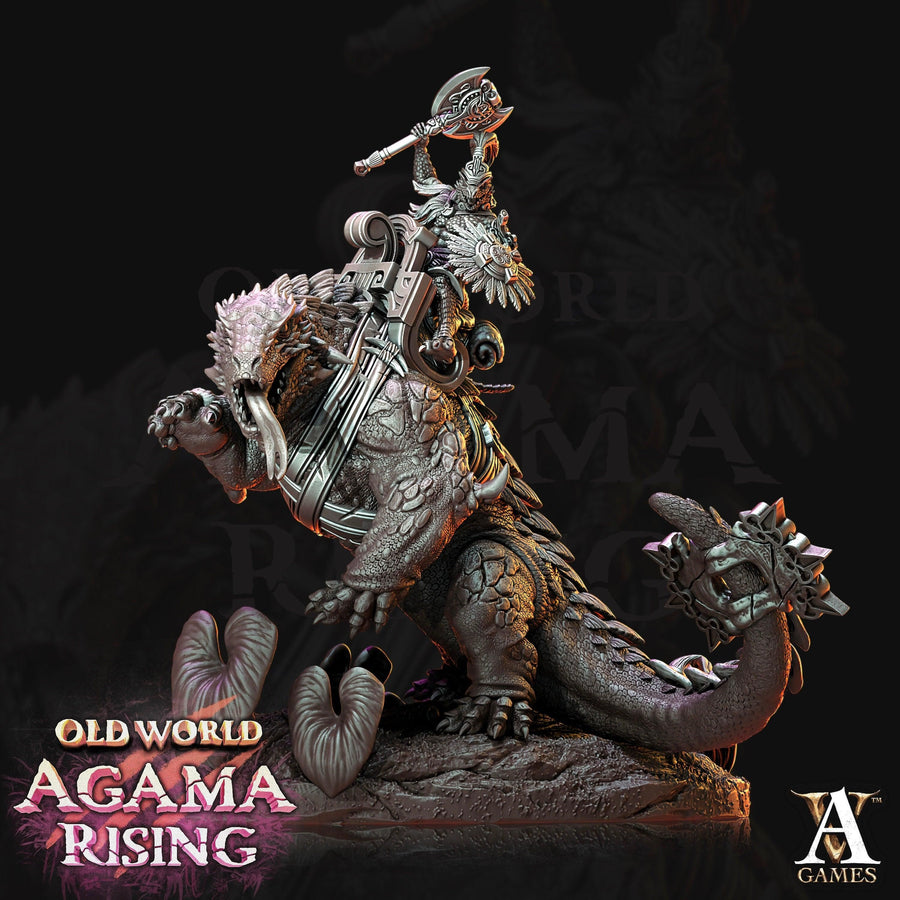 Mato Riders - DnD Miniature l 3D Printed Model l Lizardman l Beast Pathfinder l Tabletop RPG l Dungeons and Dragons Mato Riders - DnD Miniature l 3D Printed Model l Lizardman l Beast Pathfinder l Tabletop RPG l Dungeons and Dragons