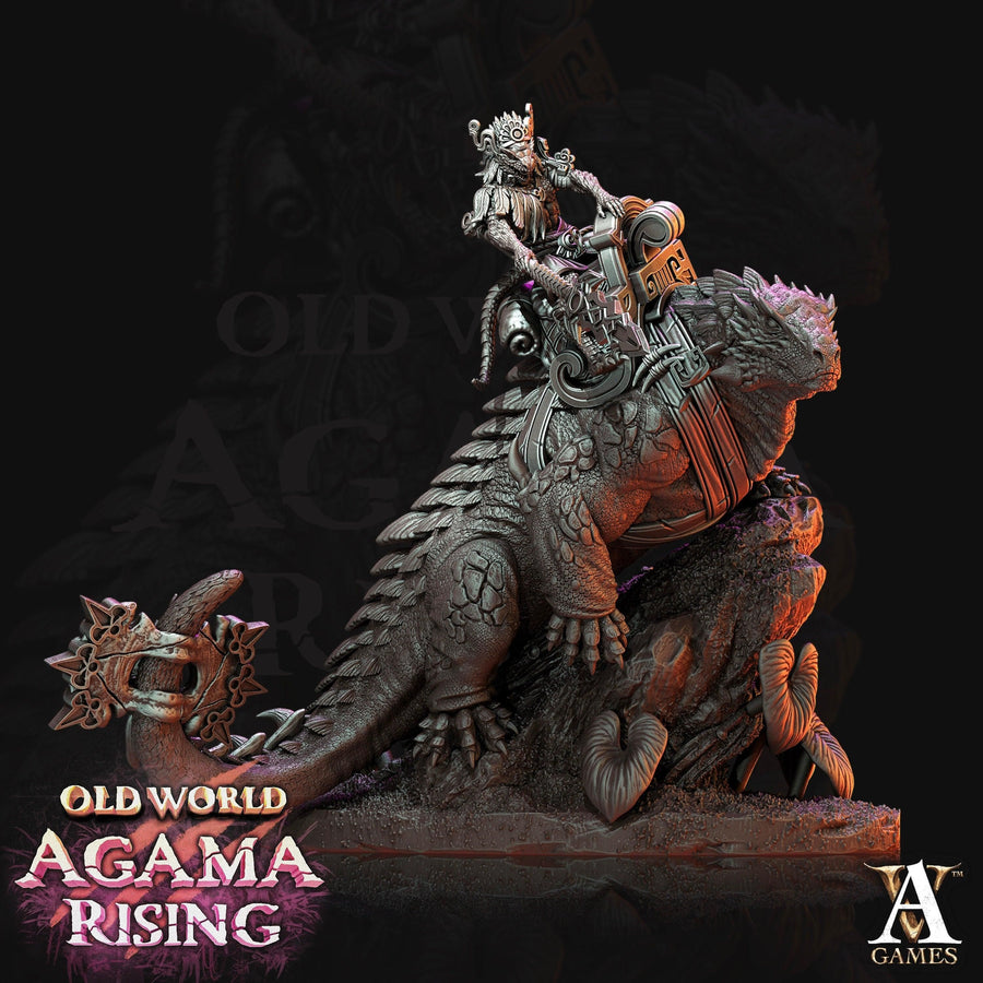 Mato Riders - DnD Miniature l 3D Printed Model l Lizardman l Beast Pathfinder l Tabletop RPG l Dungeons and Dragons Mato Riders - DnD Miniature l 3D Printed Model l Lizardman l Beast Pathfinder l Tabletop RPG l Dungeons and Dragons