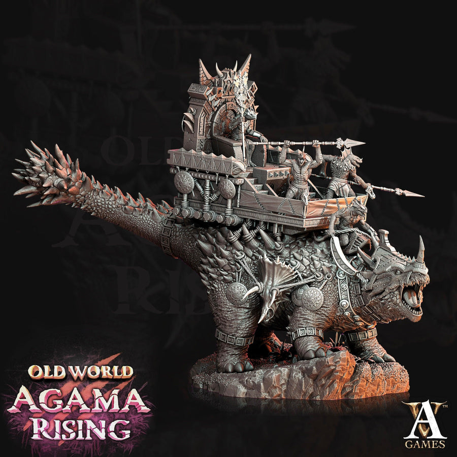 Titanoceratus Warband MASSIVE 140mm !!! Agama Rising High Titanoceratus Warband MASSIVE 140mm !!! Agama Rising High