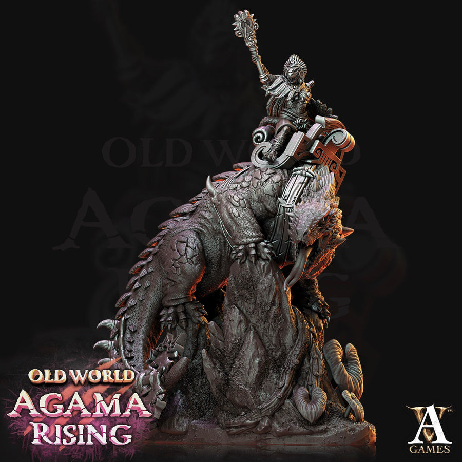Mato Riders - DnD Miniature l 3D Printed Model l Lizardman l Beast Pathfinder l Tabletop RPG l Dungeons and Dragons Mato Riders - DnD Miniature l 3D Printed Model l Lizardman l Beast Pathfinder l Tabletop RPG l Dungeons and Dragons
