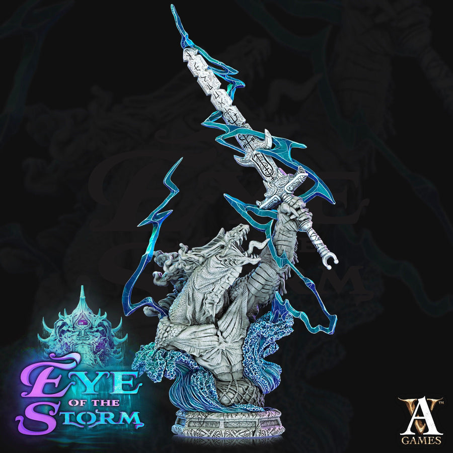 Zulkaz Storm Troll Boatboss Bust 100mm BUST Zulkaz Storm Troll Boatboss Bust 100mm BUST