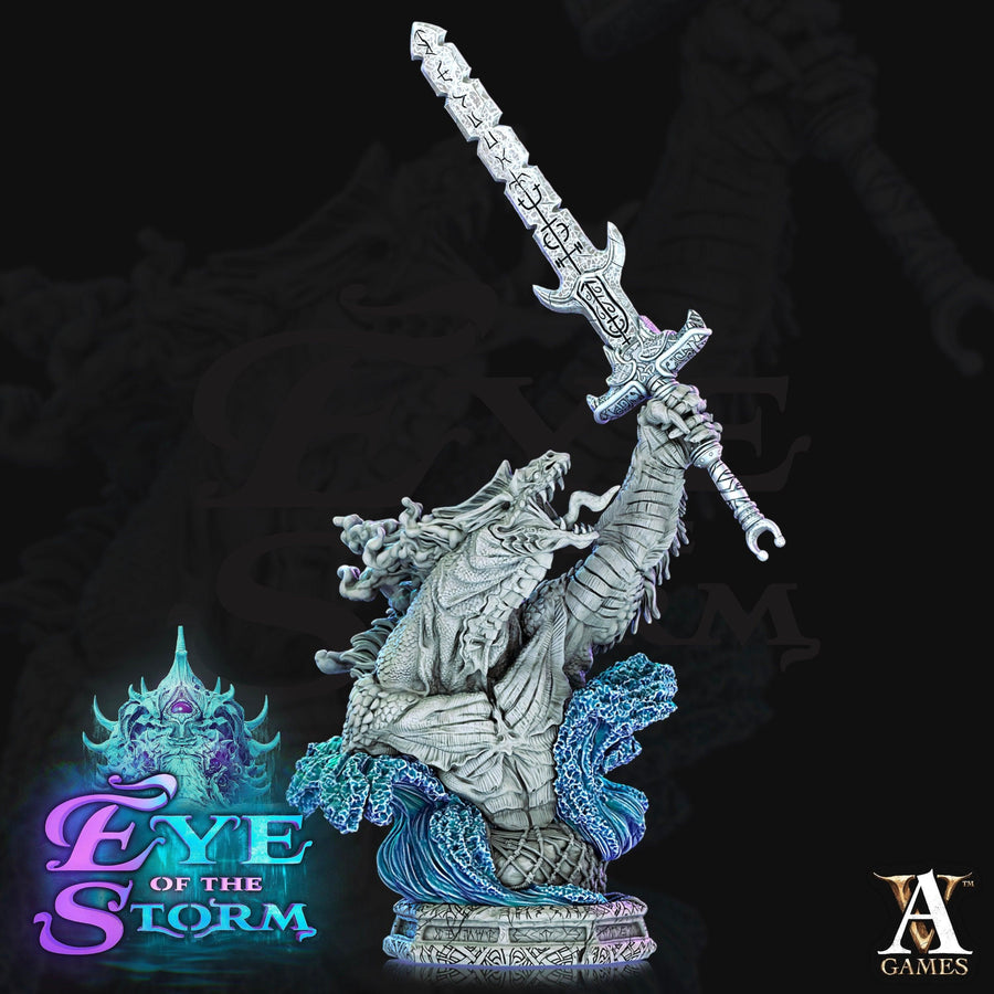 Zulkaz Storm Troll Boatboss Bust 100mm BUST Zulkaz Storm Troll Boatboss Bust 100mm BUST