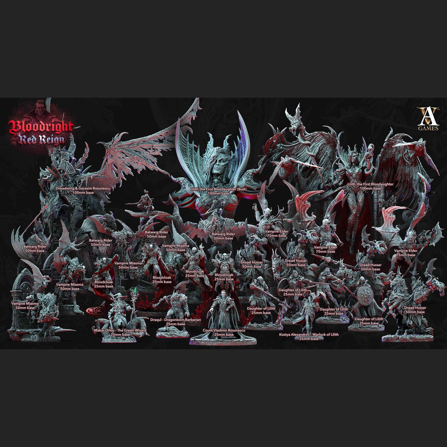 Bloodcloaks - Bloodright Reign - Archvillain games Bloodcloaks - Bloodright Reign - Archvillain games
