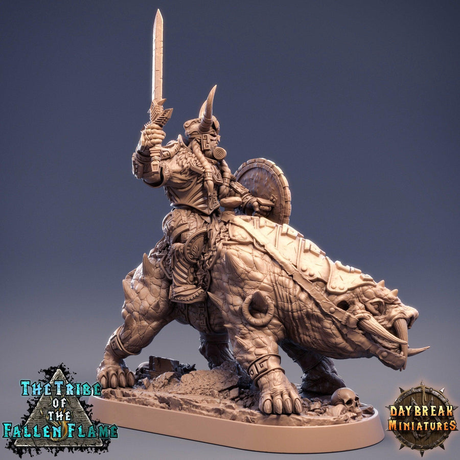 Homad the Shredder on Tuskerbeast *SIZE OPTION* Homad the Shredder on Tuskerbeast *SIZE OPTION*