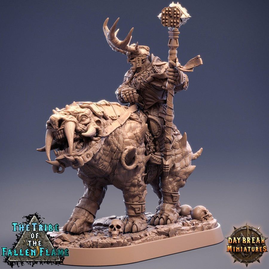 Irgut the Crusher on Tuskerbeast *SIZE OPTION* Irgut the Crusher on Tuskerbeast *SIZE OPTION*