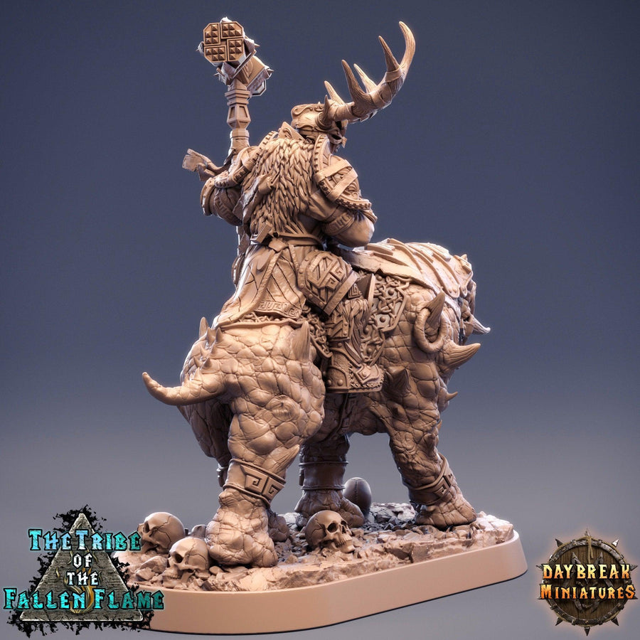 Irgut the Crusher on Tuskerbeast *SIZE OPTION* Irgut the Crusher on Tuskerbeast *SIZE OPTION*