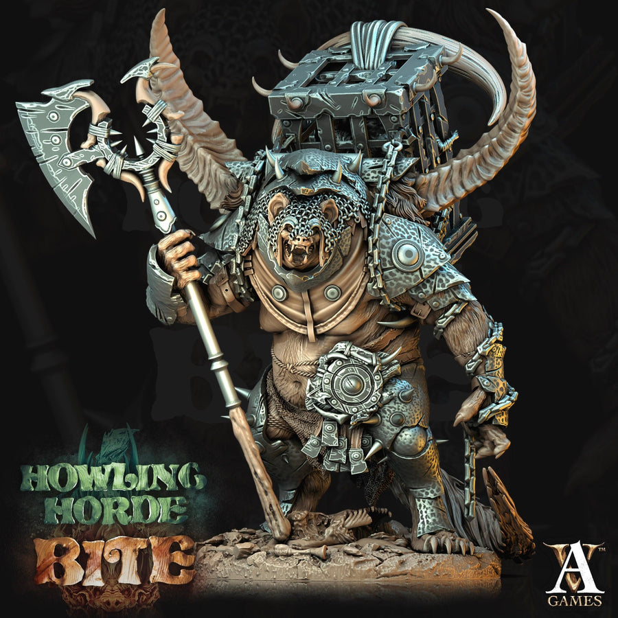 Gnollrat Slaver MASSIVE FIGURINE *Size Option* Howling Horde Bite Gnollrat Slaver MASSIVE FIGURINE *Size Option* Howling Horde Bite
