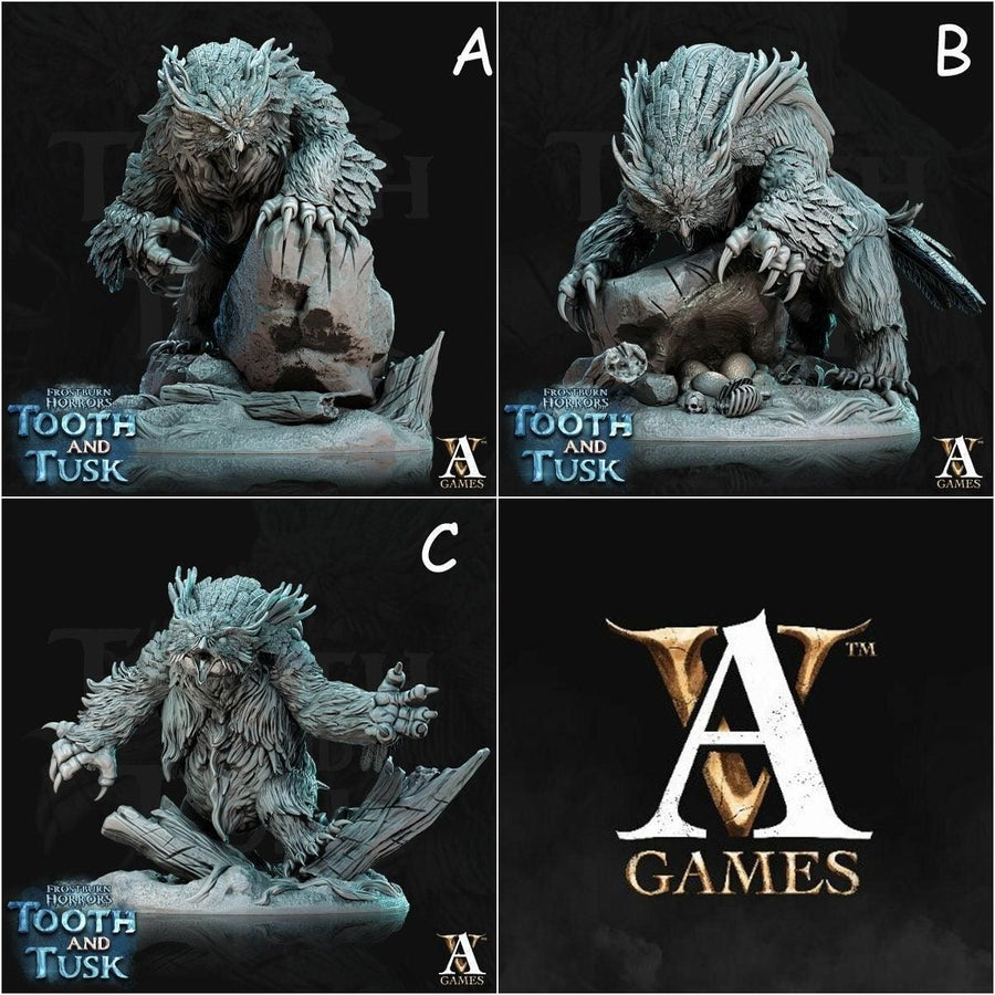 Owl Bears *Size & Pose Option* Frostburn Horrors Tooth and Tusk Owl Bears *Size & Pose Option* Frostburn Horrors Tooth and Tusk