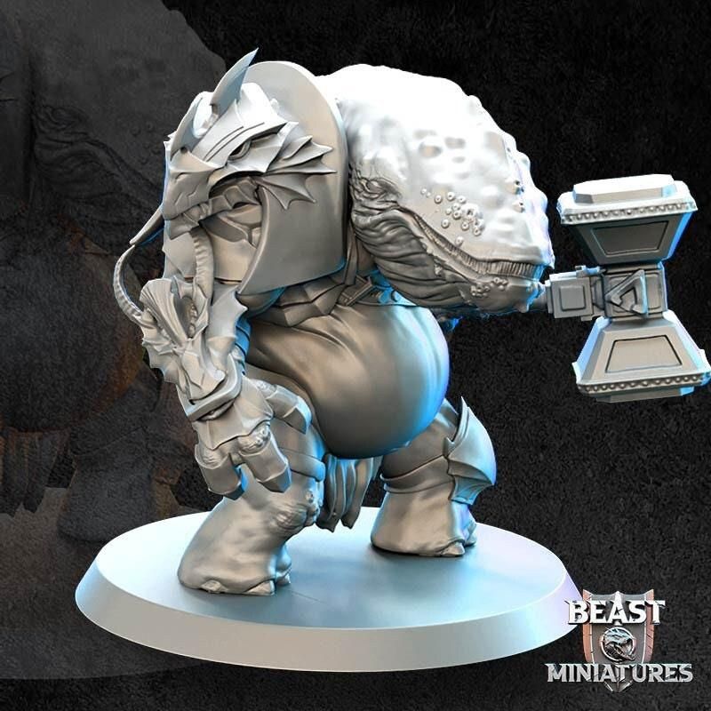 Barrel Gut - Beast Miniatures *SIZE OPTION* Barrel Gut - Beast Miniatures *SIZE OPTION*