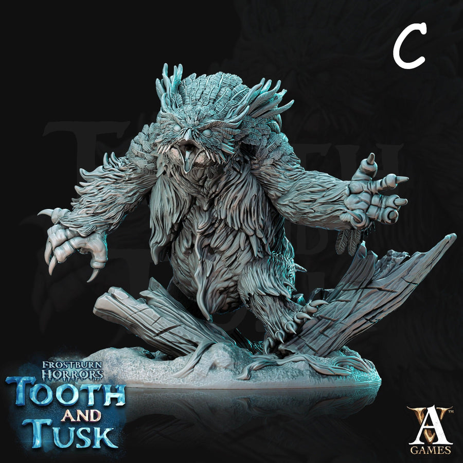Owl Bears *Size & Pose Option* Frostburn Horrors Tooth and Tusk Owl Bears *Size & Pose Option* Frostburn Horrors Tooth and Tusk