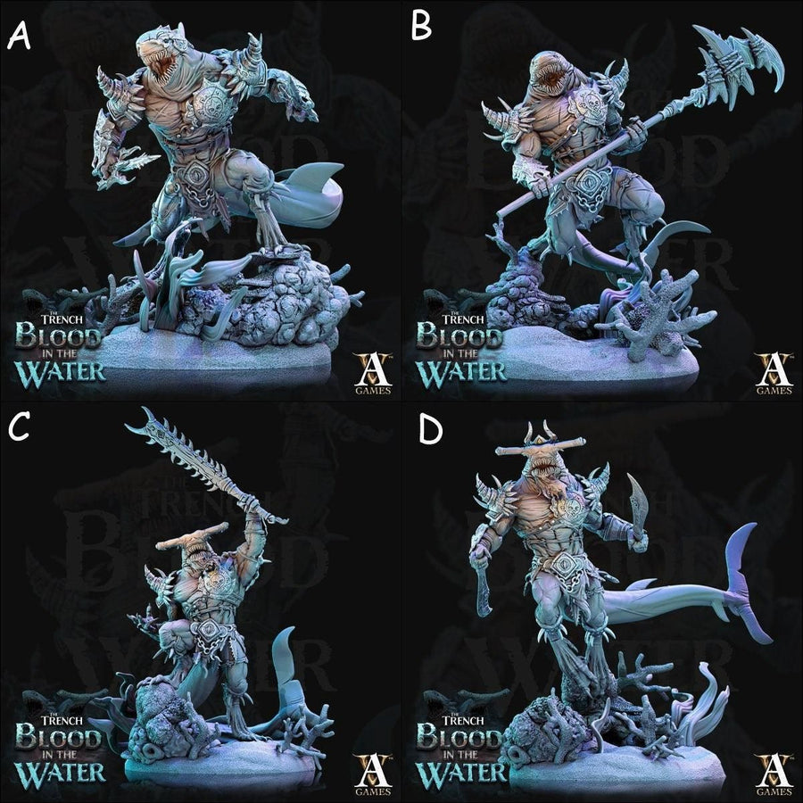 Karkharis *Pose & Size Option* The Trench Vol.2, Blood in the Water Karkharis *Pose & Size Option* The Trench Vol.2, Blood in the Water