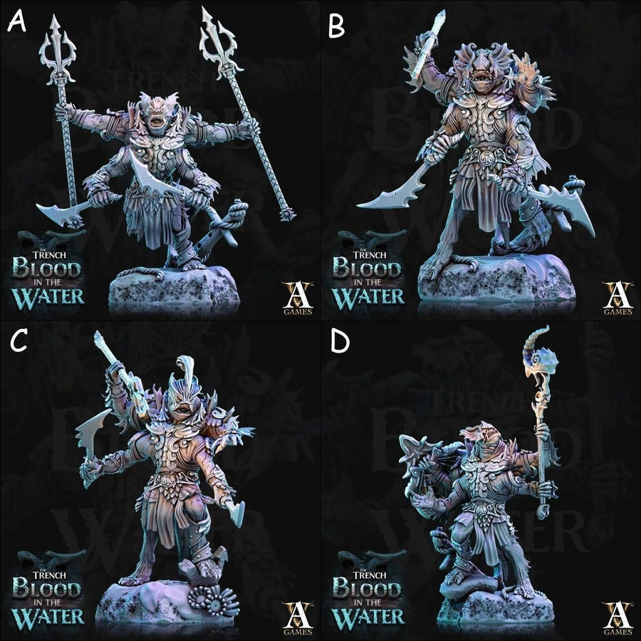 Shakarkha Tidebringers *Pose & Size Option* The Trench Vol.2, Blood in the Water Shakarkha Tidebringers *Pose & Size Option* The Trench Vol.2, Blood in the Water