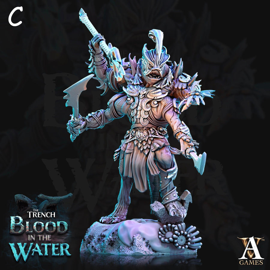 Shakarkha Tidebringers *Pose & Size Option* The Trench Vol.2, Blood in the Water Shakarkha Tidebringers *Pose & Size Option* The Trench Vol.2, Blood in the Water