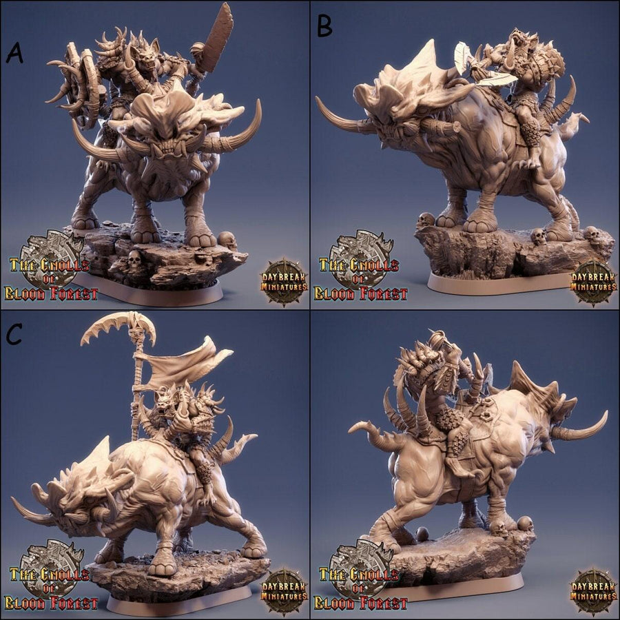 Gnolls Riders The Gnolls of the Blood Forest *POSE & SIZE OPTION* Gnolls Riders The Gnolls of the Blood Forest *POSE & SIZE OPTION*