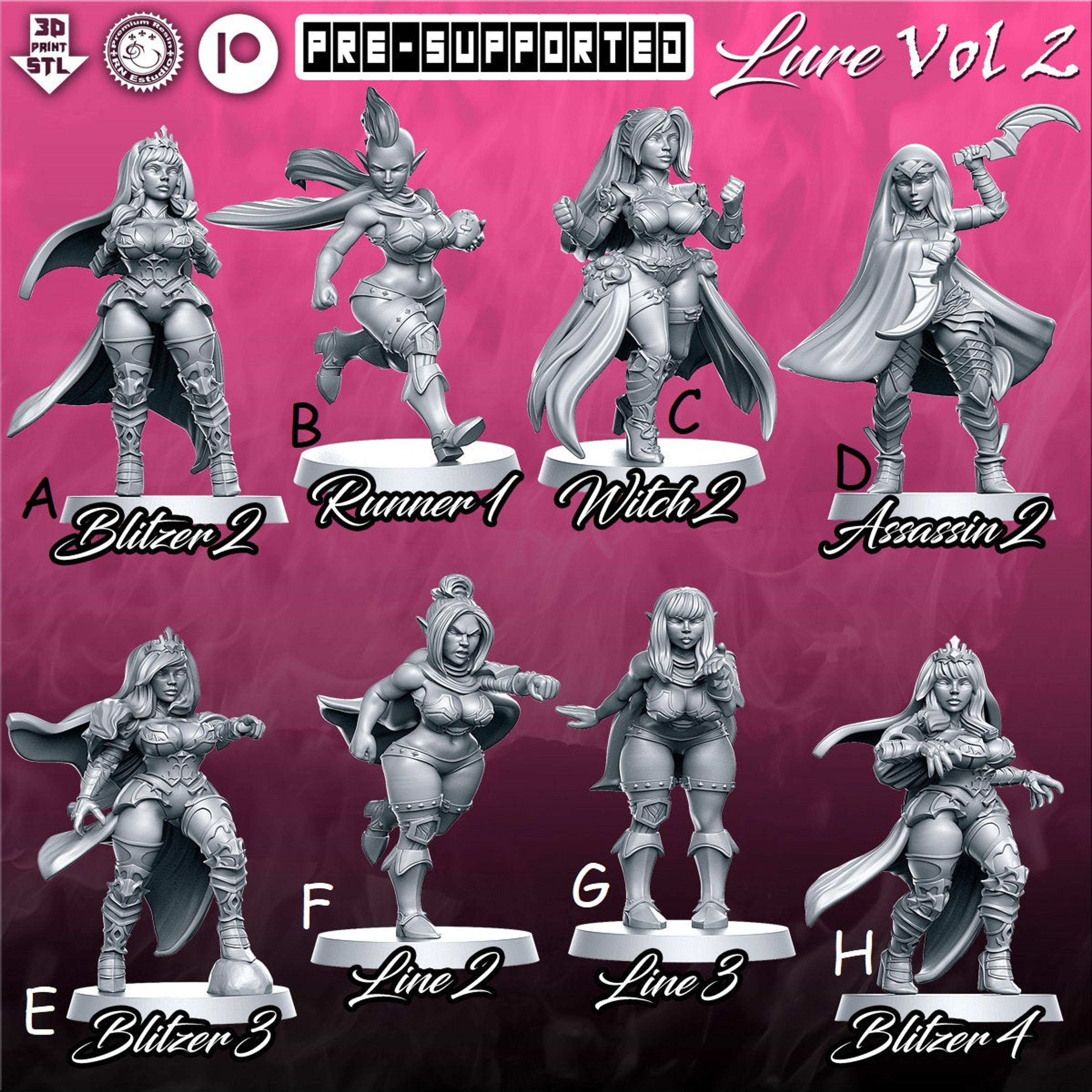 Vengeance Team Vol.1 - Fantasy Football Team - RN Estudio - 32mm