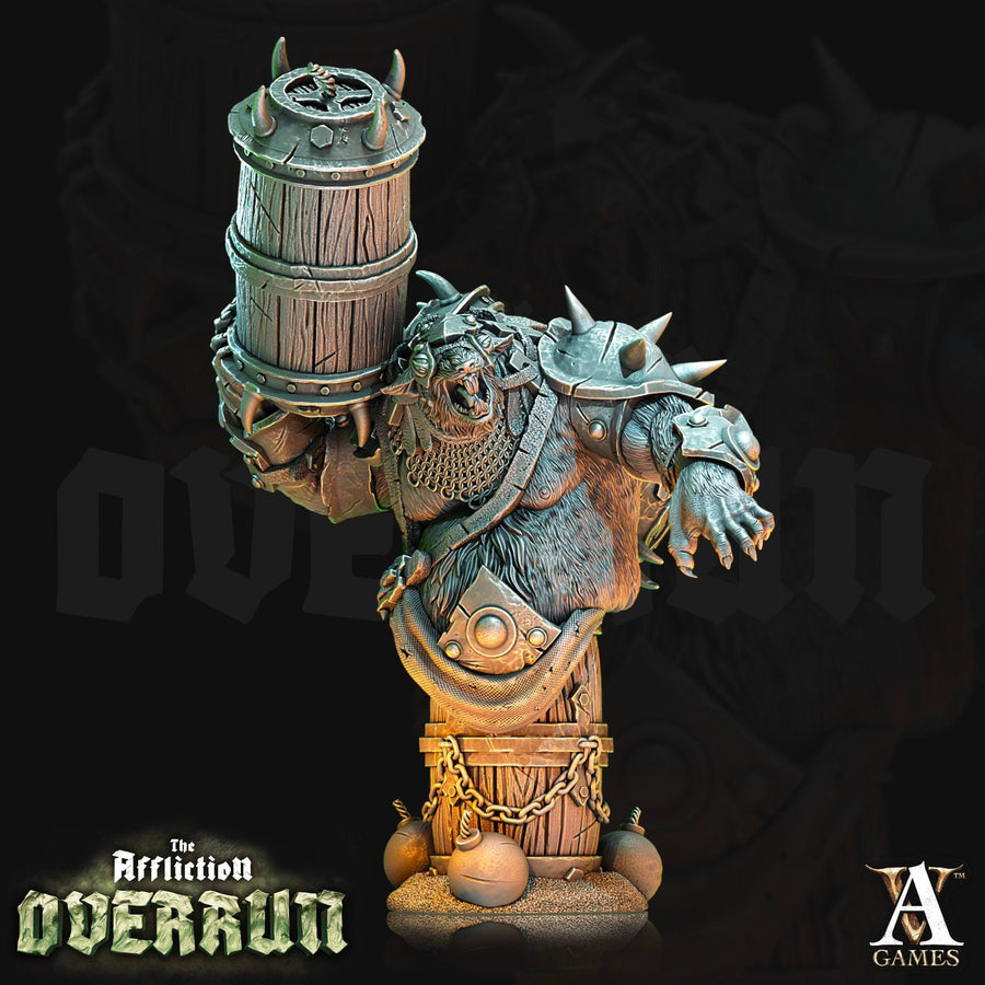 Rat Saboteur Bust MASSIVE FIGURINE *Size Option* The Affliction Vol.2, Overrun Rat Saboteur Bust MASSIVE FIGURINE *Size Option* The Affliction Vol.2, Overrun