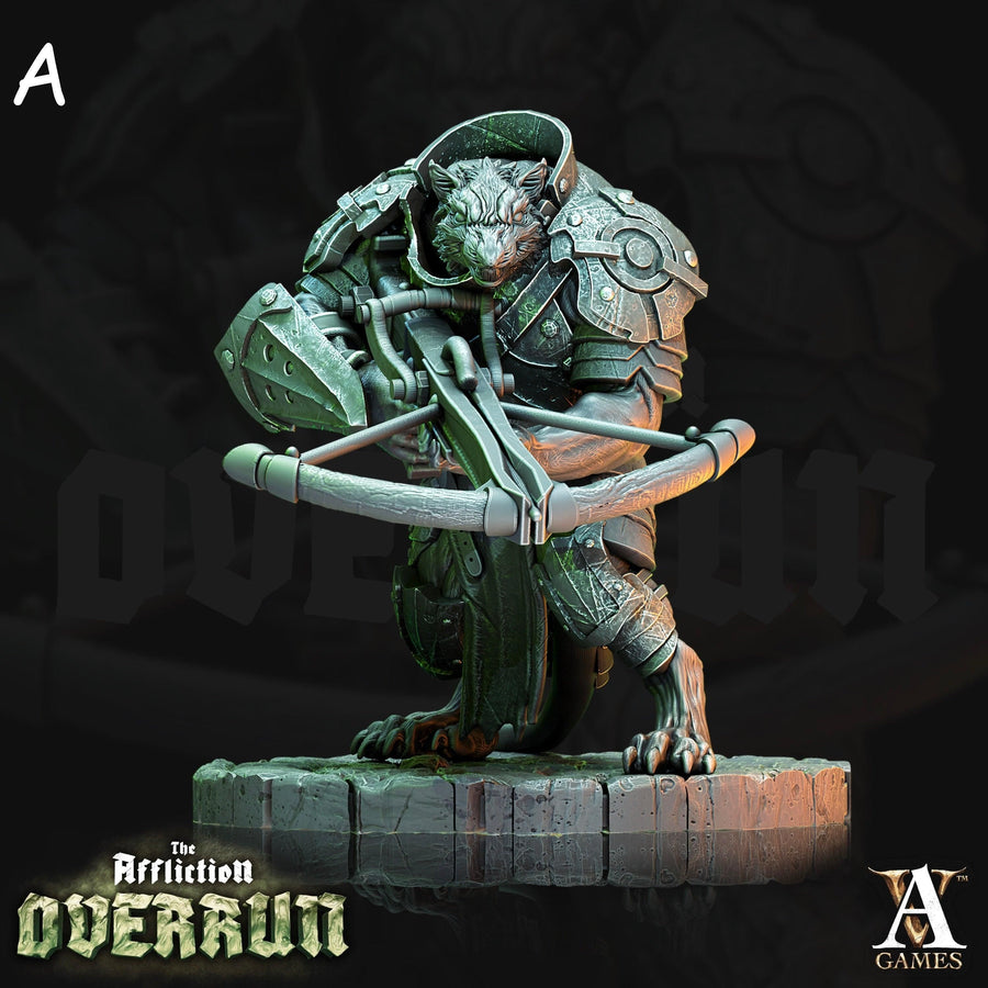 Rat Arbalesters *Pose & Size Option* The Affliction Vol.2, Overrun Rat Arbalesters *Pose & Size Option* The Affliction Vol.2, Overrun