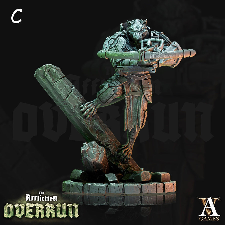 Rat Arbalesters *Pose & Size Option* The Affliction Vol.2, Overrun Rat Arbalesters *Pose & Size Option* The Affliction Vol.2, Overrun