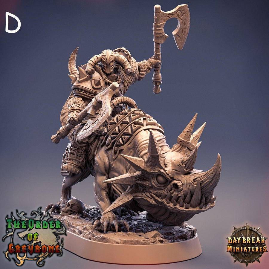 Horned Wolves Riders *SIZE OPTION* Horned Wolves Riders *SIZE OPTION*