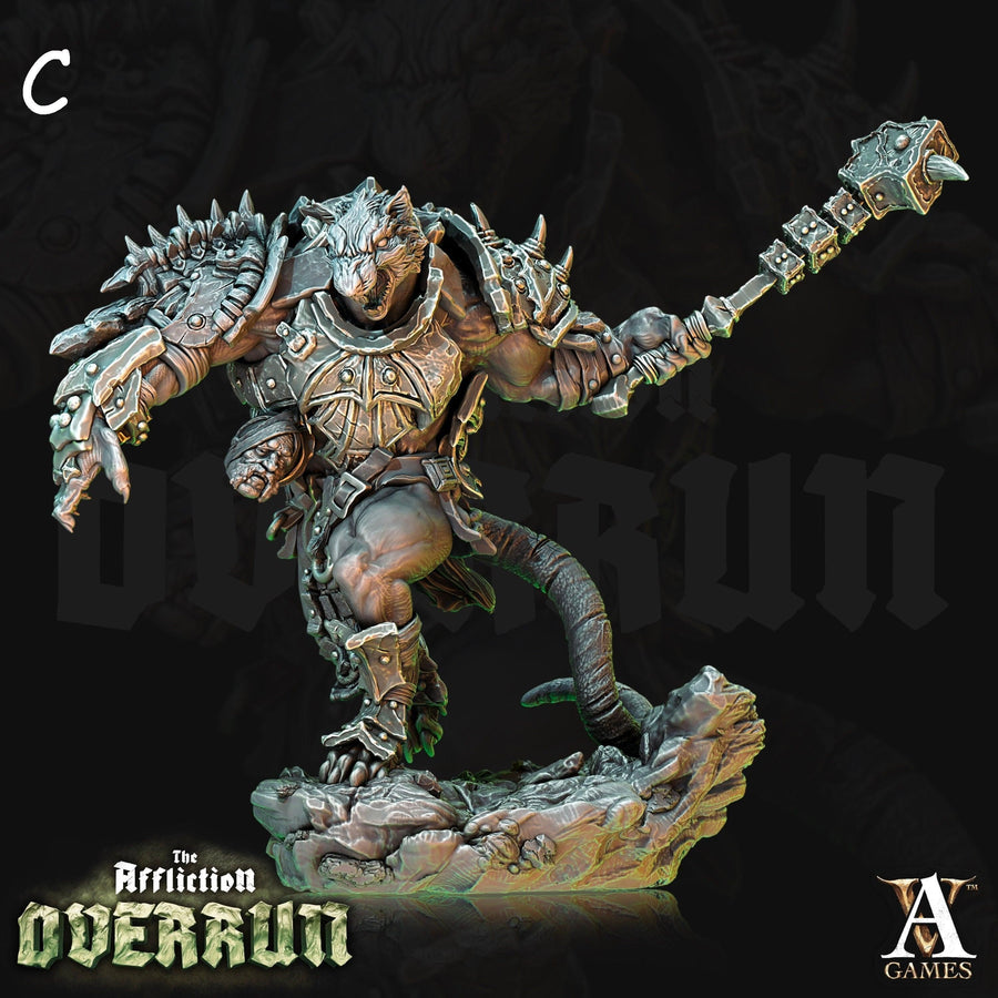 Rat Warmongers *Pose & Size Option* The Affliction Vol.2, Overrun Rat Warmongers *Pose & Size Option* The Affliction Vol.2, Overrun