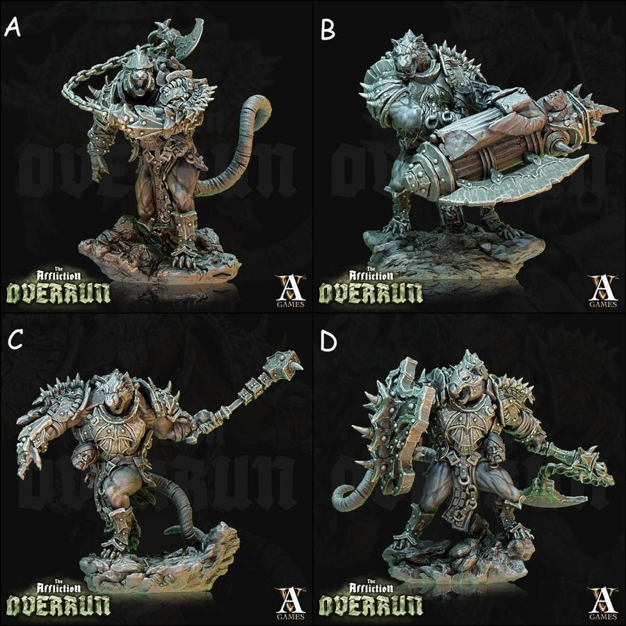 Rat Warmongers *Pose & Size Option* The Affliction Vol.2, Overrun Rat Warmongers *Pose & Size Option* The Affliction Vol.2, Overrun