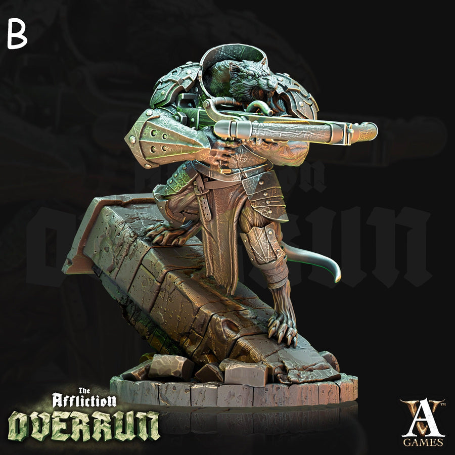 Rat Arbalesters *Pose & Size Option* The Affliction Vol.2, Overrun Rat Arbalesters *Pose & Size Option* The Affliction Vol.2, Overrun