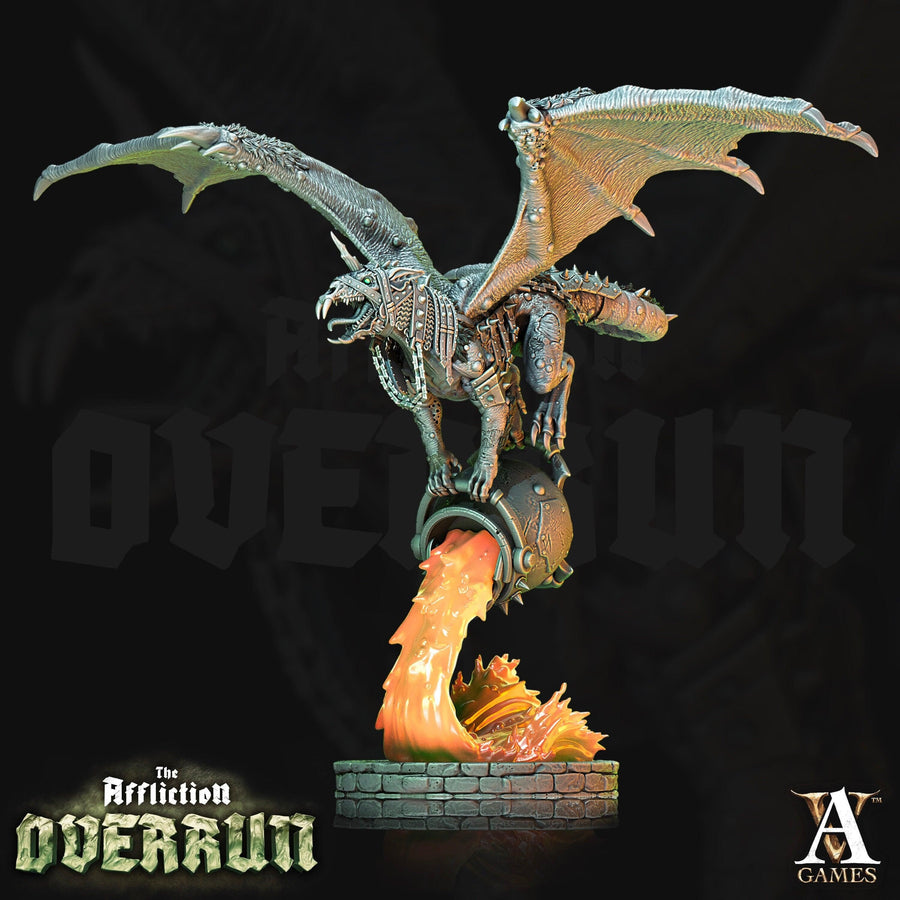 Snut, Rat Dragon MASSIVE FIGURINE *Size Option* The Affliction Overrun Snut, Rat Dragon MASSIVE FIGURINE *Size Option* The Affliction Overrun
