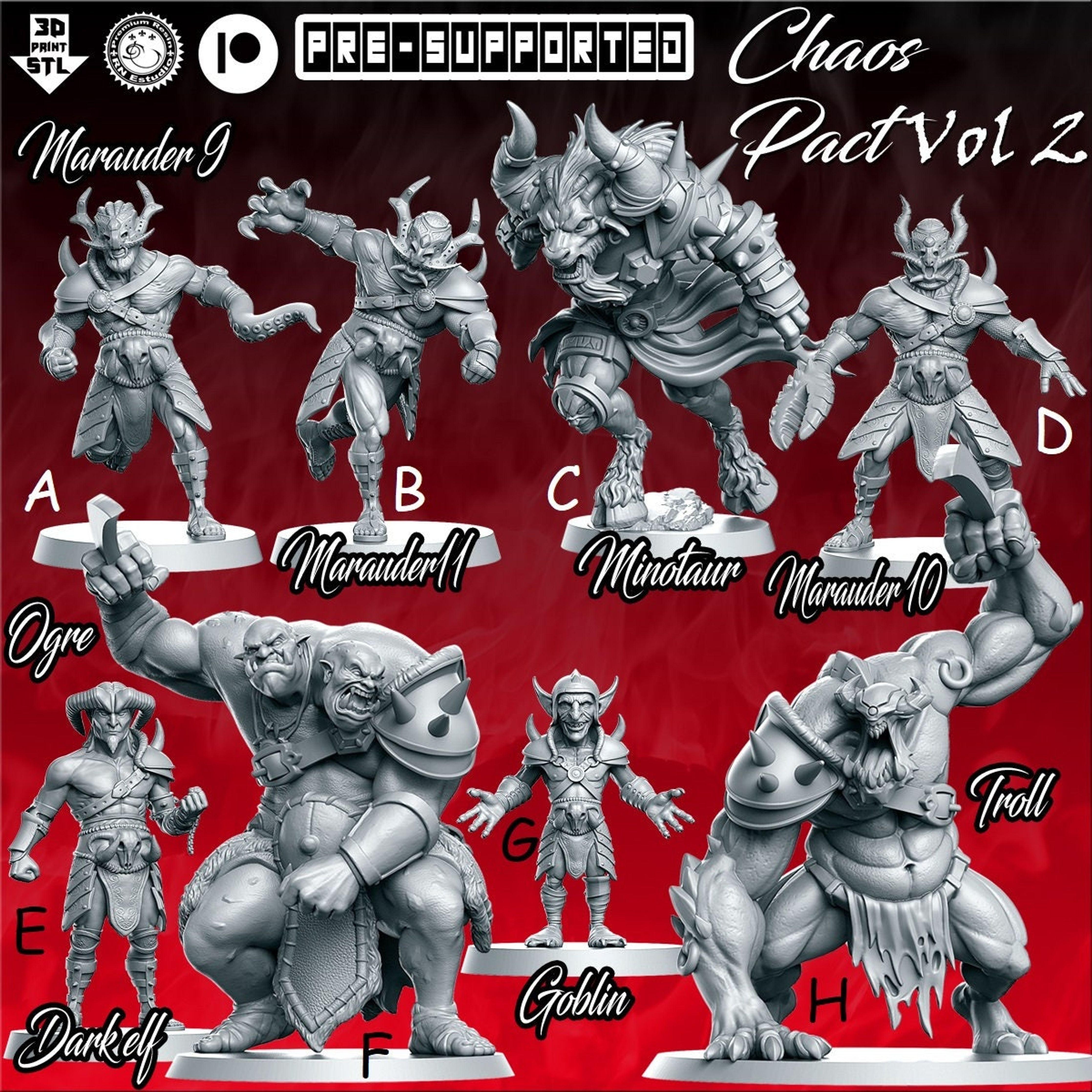 Chaos Pact Team Vol.2 Fantasy Football Team Mad Max Miniatures Chaos Pact Team Vol.2 Fantasy Football Team Mad Max Miniatures