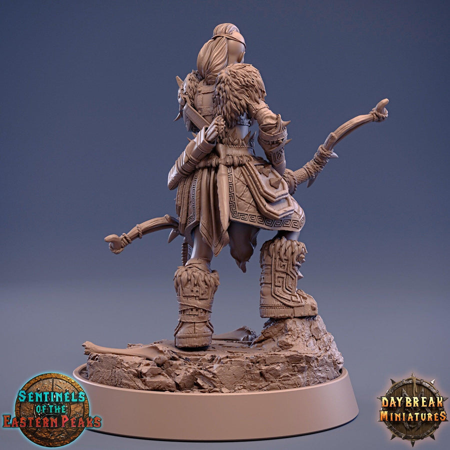 Female Warriors Sentinels of the Eastern Peaks *POSE & SIZE OPTION* Female Warriors Sentinels of the Eastern Peaks *POSE & SIZE OPTION*
