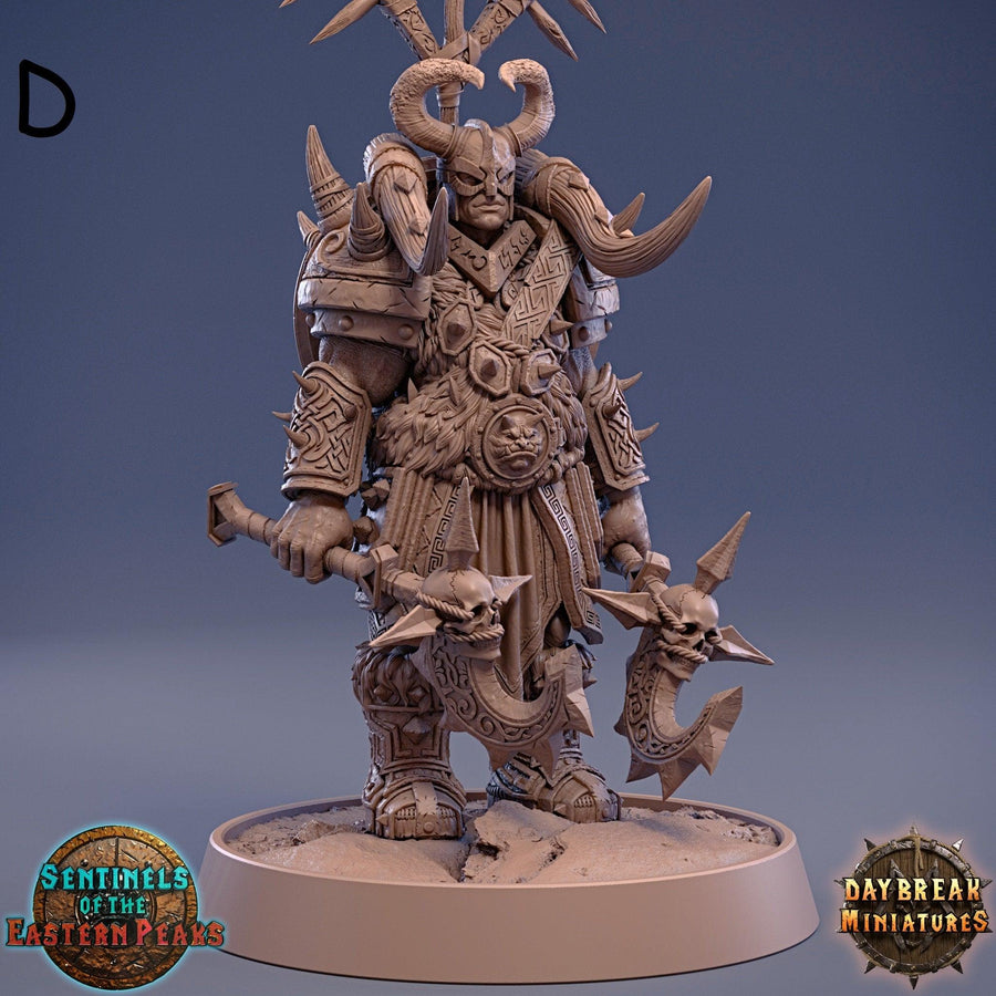 Warriors Sentinels of the Eastern Peaks *POSE & SIZE OPTION* Warriors Sentinels of the Eastern Peaks *POSE & SIZE OPTION*