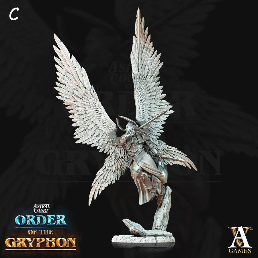 Justiciar Angels, Females *Pose & Size Option* Order of the Gryphon Justiciar Angels, Females *Pose & Size Option* Order of the Gryphon