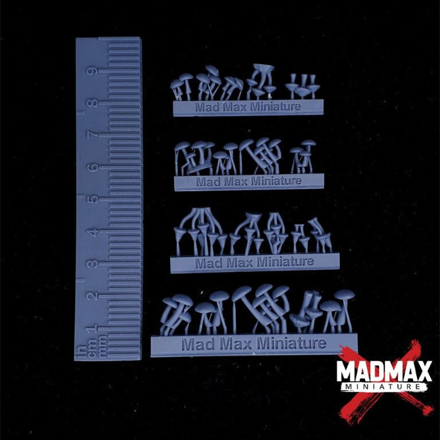 Mushrooms - Mad Max Miniature Basing Props Mushrooms - Mad Max Miniature Basing Props