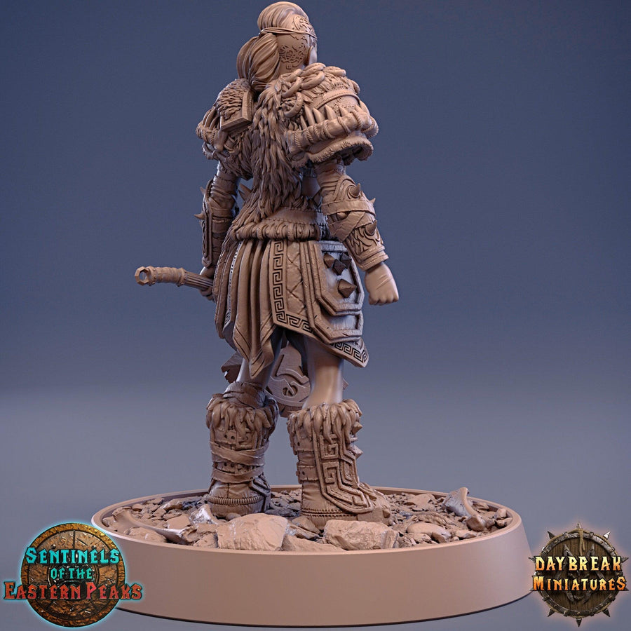Female Warriors Sentinels of the Eastern Peaks *POSE & SIZE OPTION* Female Warriors Sentinels of the Eastern Peaks *POSE & SIZE OPTION*
