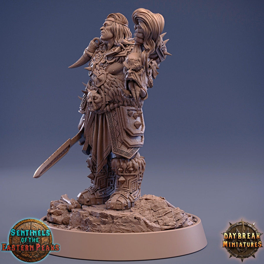 Warriors Sentinels of the Eastern Peaks *POSE & SIZE OPTION* Warriors Sentinels of the Eastern Peaks *POSE & SIZE OPTION*