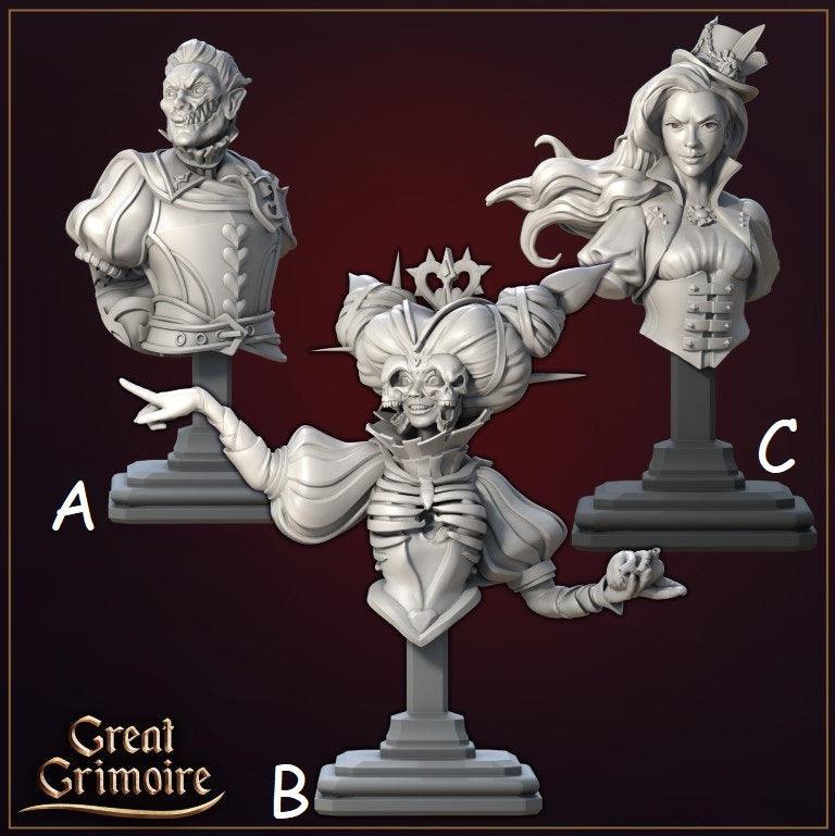Alice in Nitghtmareland Busts *SIZE OPTION* Alice in Nitghtmareland Busts *SIZE OPTION*