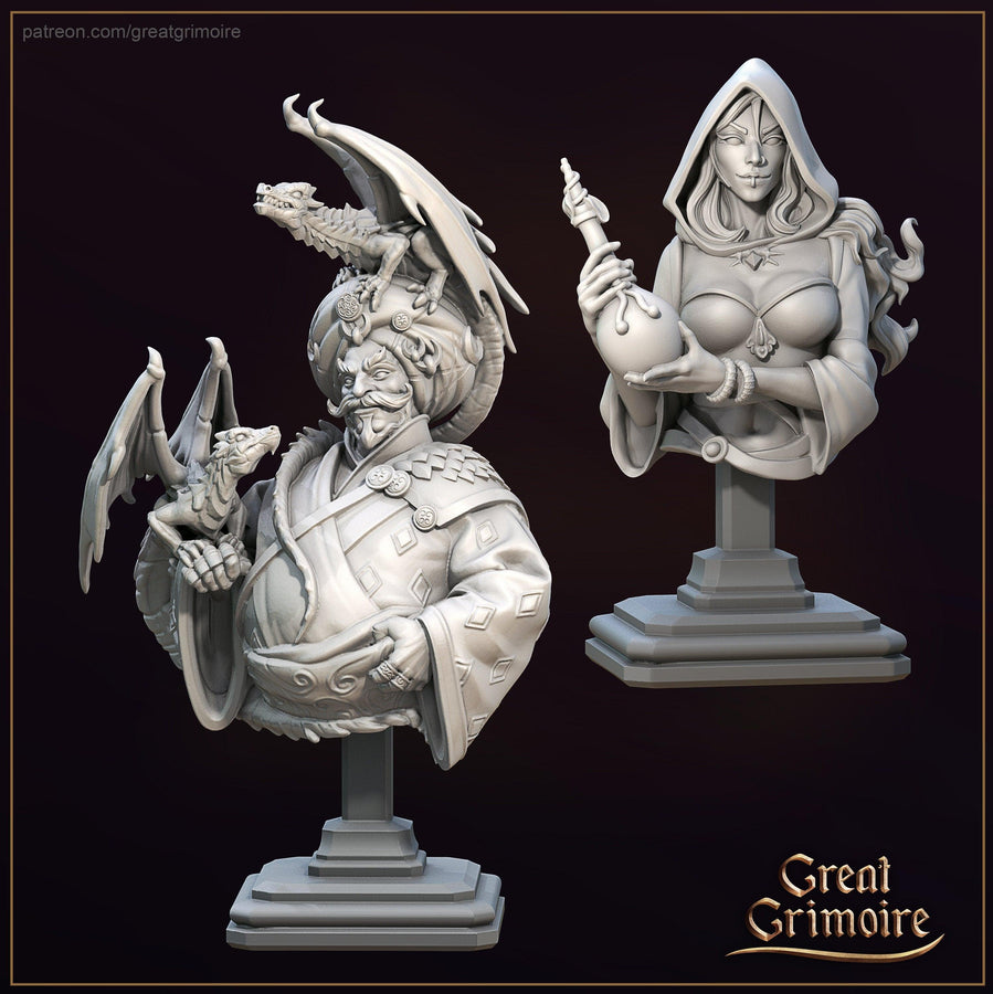 Great Grimoire Busts Vol.3 *SIZE OPTION* Great Grimoire Busts Vol.3 *SIZE OPTION*