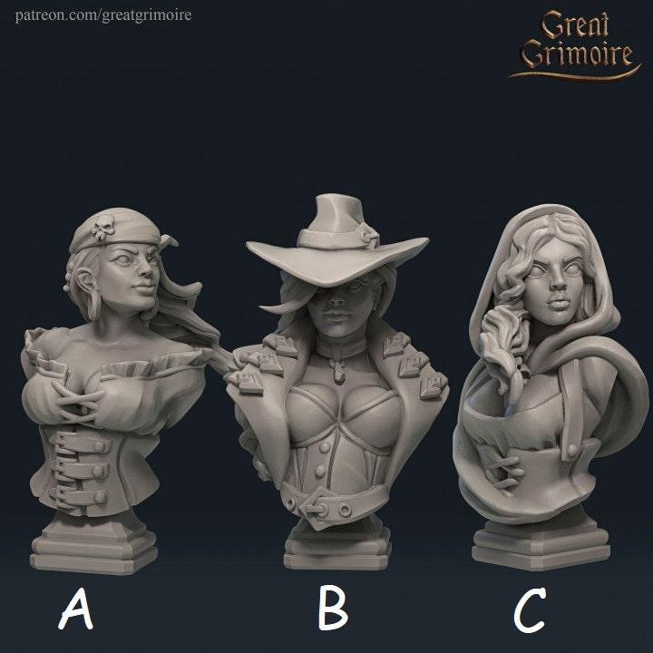 Great Grimoire Busts Vol.1 *SIZE OPTION* Great Grimoire Busts Vol.1 *SIZE OPTION*