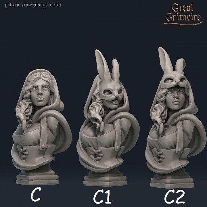 Great Grimoire Busts Vol.1 *SIZE OPTION* Great Grimoire Busts Vol.1 *SIZE OPTION*