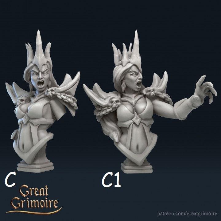 Great Grimoire Busts Vol.2 *SIZE OPTION* Great Grimoire Busts Vol.2 *SIZE OPTION*