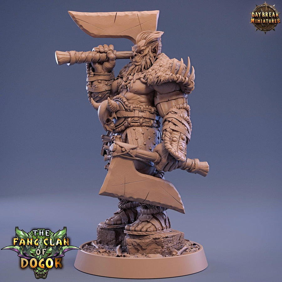 Kuundran Bluntcleaver - DnD Miniature l 3D Printed Model l Bugbear Tribe l Beast Pathfinder l Tabletop RPG l Dungeons and Dragons l Dogor Kuundran Bluntcleaver - DnD Miniature l 3D Printed Model l Bugbear Tribe l Beast Pathfinder l Tabletop RPG l Dungeons and Dragons l Dogor