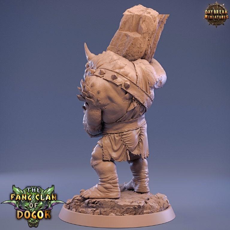 Ogres - The Fang Clan of Dogor - DnD Miniature l 3D Printed Model lDaybreak l Beast Pathfinder l Tabletop RPG l Dungeons and Dragons Ogres - The Fang Clan of Dogor - DnD Miniature l 3D Printed Model lDaybreak l Beast Pathfinder l Tabletop RPG l Dungeons and Dragons