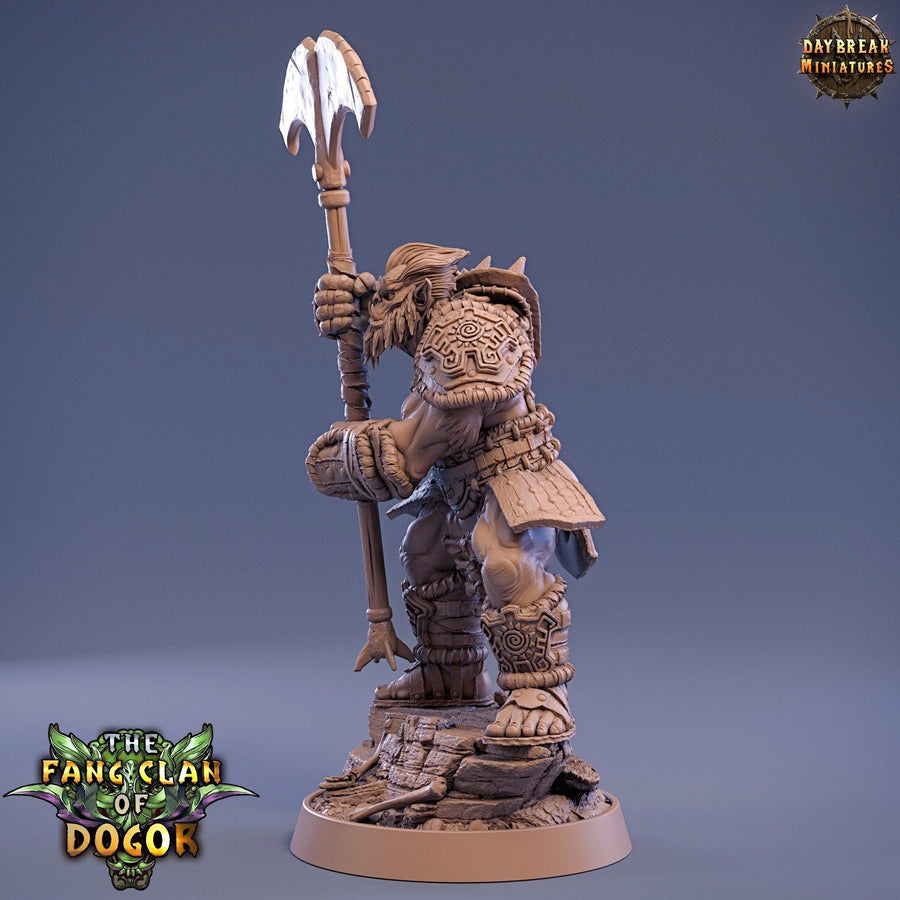 Hivaa Kantz - DnD Miniature l 3D Printed Model l Bugbear Tribe l Beast Pathfinder l Tabletop RPG l Dungeons and Dragons l Dogor Hivaa Kantz - DnD Miniature l 3D Printed Model l Bugbear Tribe l Beast Pathfinder l Tabletop RPG l Dungeons and Dragons l Dogor
