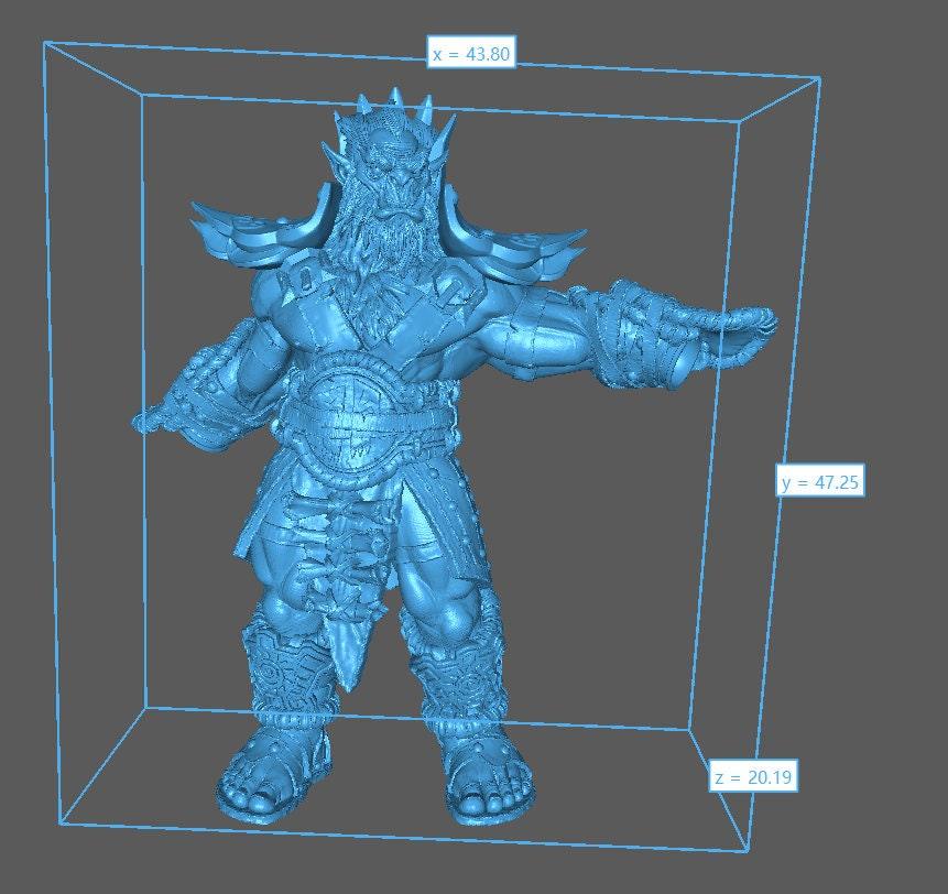 King Fangtabolous - DnD Miniature l 3D Printed Model l Bugbear Tribe l Beast Pathfinder l Tabletop RPG l Dungeons and Dragons l Dogor King Fangtabolous - DnD Miniature l 3D Printed Model l Bugbear Tribe l Beast Pathfinder l Tabletop RPG l Dungeons and Dragons l Dogor