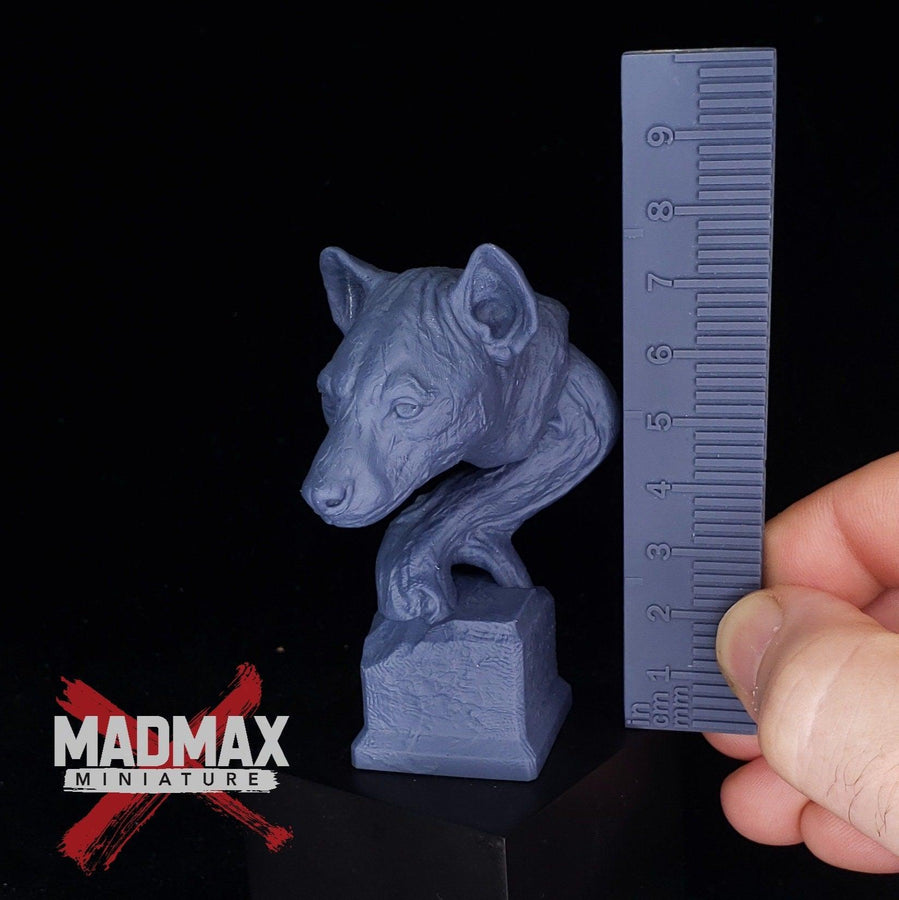 Savanna Bust Part 2 l Rhino - Buffalo - Hyena - Elephant- Warthog l Animal Portrait l 3D Printed Model l l African Wildlife Bust l Savanna Bust Part 2 l Rhino - Buffalo - Hyena - Elephant- Warthog l Animal Portrait l 3D Printed Model l l African Wildlife Bust l