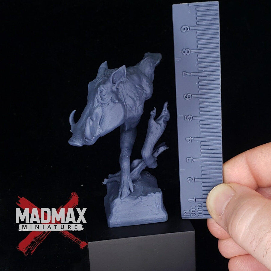 Savanna Bust Part 2 l Rhino - Buffalo - Hyena - Elephant- Warthog l Animal Portrait l 3D Printed Model l l African Wildlife Bust l Savanna Bust Part 2 l Rhino - Buffalo - Hyena - Elephant- Warthog l Animal Portrait l 3D Printed Model l l African Wildlife Bust l