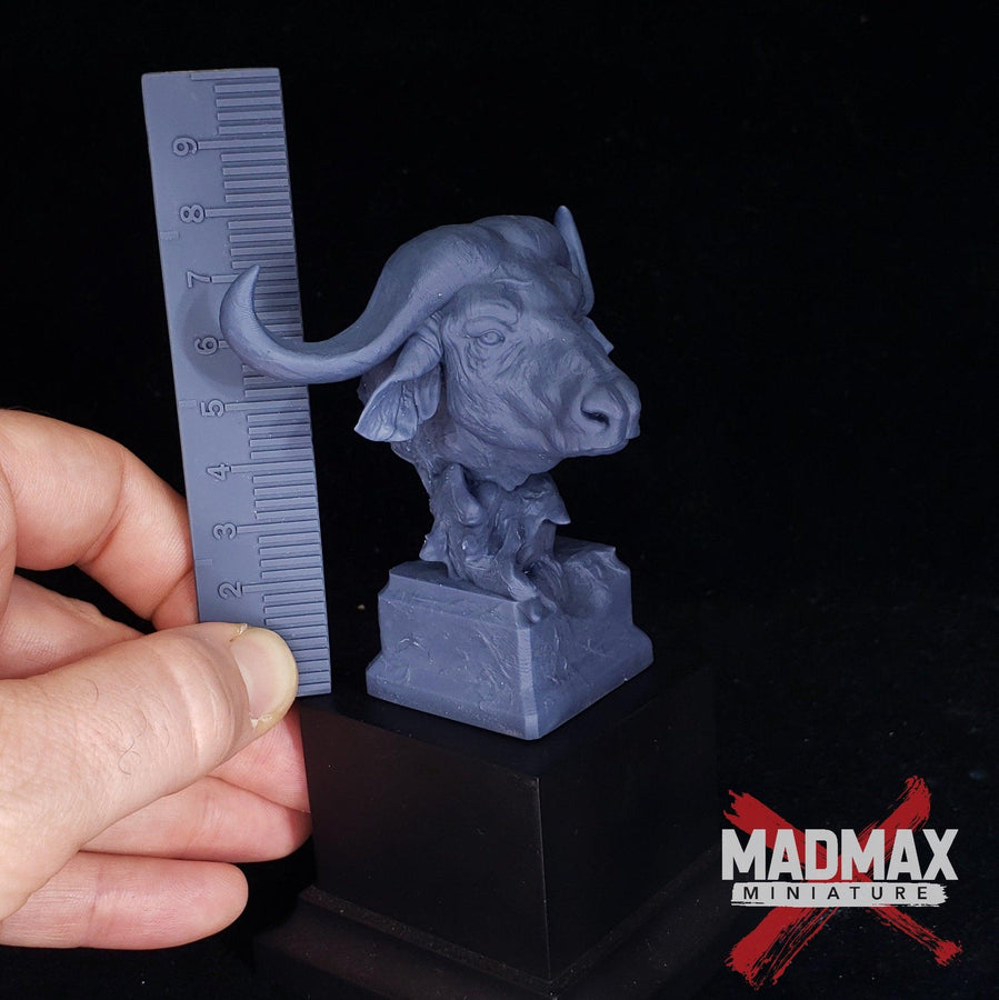Savanna Bust Part 2 l Rhino - Buffalo - Hyena - Elephant- Warthog l Animal Portrait l 3D Printed Model l l African Wildlife Bust l Savanna Bust Part 2 l Rhino - Buffalo - Hyena - Elephant- Warthog l Animal Portrait l 3D Printed Model l l African Wildlife Bust l