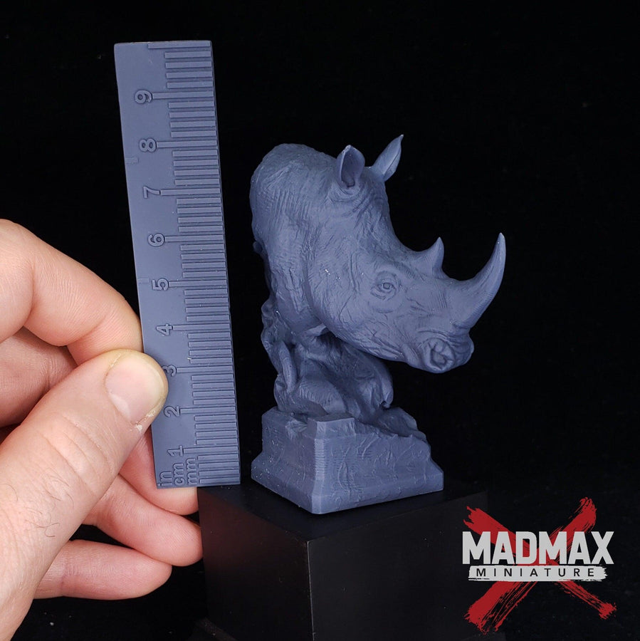 Savanna Bust Part 2 l Rhino - Buffalo - Hyena - Elephant- Warthog l Animal Portrait l 3D Printed Model l l African Wildlife Bust l Savanna Bust Part 2 l Rhino - Buffalo - Hyena - Elephant- Warthog l Animal Portrait l 3D Printed Model l l African Wildlife Bust l