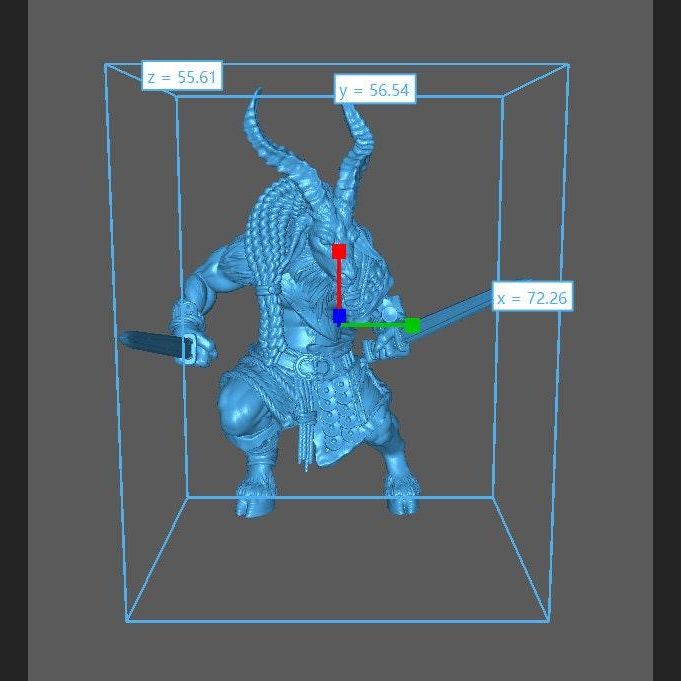 Goat Warriors - DnD Miniature l 3D Printed Model l Monster l Beast Pathfinder l Tabletop RPG l Dungeons and Dragons l Beastman Goat Warriors - DnD Miniature l 3D Printed Model l Monster l Beast Pathfinder l Tabletop RPG l Dungeons and Dragons l Beastman