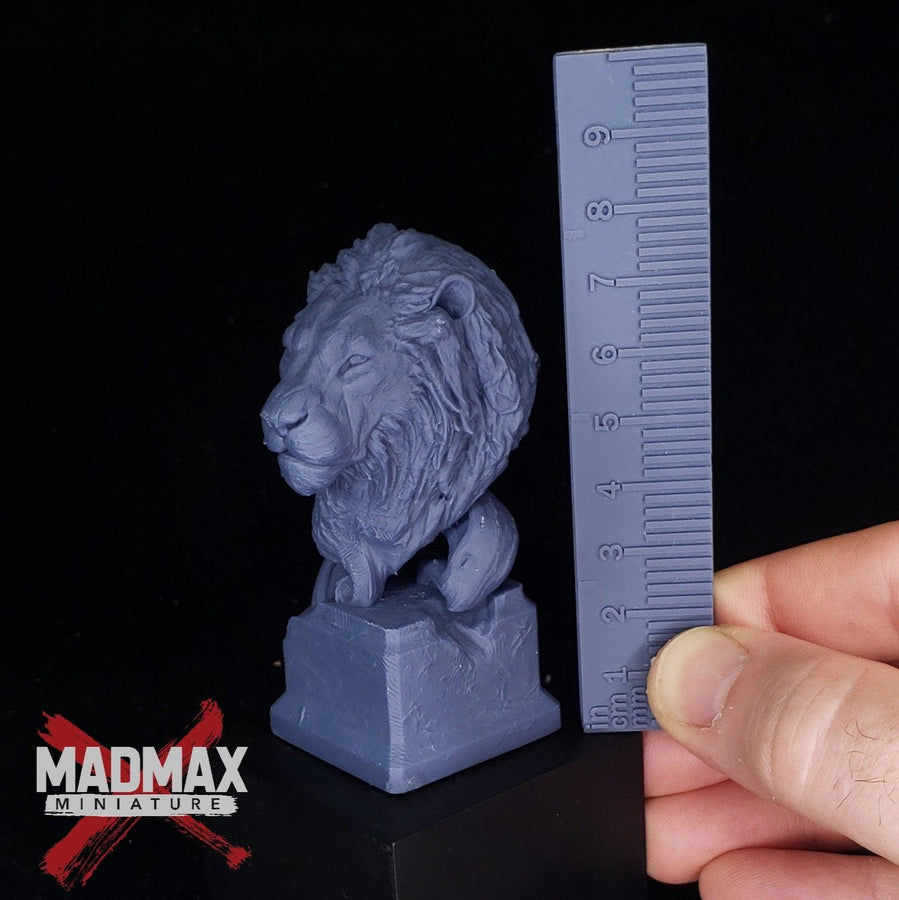 Savanna Bust Part 1 l Lion - Hippo - Zebra - Giraffe - Shoebill l Animal Portrait l 3D Printed Model l l African Wildlife Bust l Savanna Bust Part 1 l Lion - Hippo - Zebra - Giraffe - Shoebill l Animal Portrait l 3D Printed Model l l African Wildlife Bust l